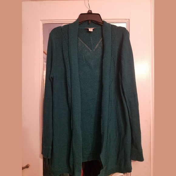 Teal Cardigan - Picture 1 of 5